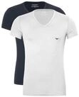 Emporio Armani Unterziehshirt CC717 Stretch Cotton (Packung, 2-St., 2er-Pack) Herren