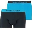 Bruno Banani Boxer Flowing (2er Pack) mit kontrastreichem Logobund