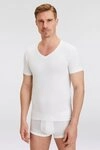 OLYMP T-Shirt Casual V-Ausschnitt, Ideal zum Unterziehen
