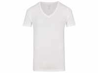 OLYMP T-Shirt Level Five body fit V-Ausschnitt, Ideal zum Unterziehen, weiß