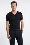 OLYMP T-Shirt Casual V-Ausschnitt, Ideal zum Unterziehen