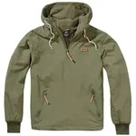 Brandit Outdoorjacke Brandit Luke Windbreaker mit Fleecefutter Wasserabweisend