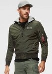 Alpha Industries Bomberjacke MA-1 TT Hood Light