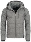 Indicode Steppjacke Herren Circus Herrenjacke Daunen-Optik mit abnehmbarer Kapuze