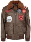 TOP GUN Lederjacke TG20201007