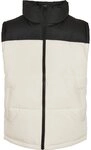 URBAN CLASSICS Jerseyweste Urban Classics Herren Block Puffer Vest (1-tlg)