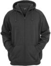 URBAN CLASSICS Sweatshirt Urban Classics Herren Zip Hoody