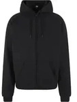 URBAN CLASSICS Kapuzenpullover Urban Classics Herren Zip Hoody (1-tlg) schwarz...