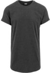 URBAN CLASSICS T-Shirt Urban Classics Herren Long Shaped Turnup Tee (1-tlg)