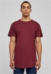 URBAN CLASSICS Kurzarmshirt Urban Classics Herren Shaped Long Tee (1-tlg)