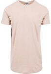 URBAN CLASSICS Kurzarmshirt Urban Classics Herren Shaped Long Tee (1-tlg)