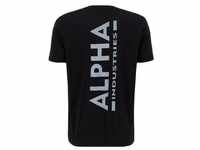 Alpha Industries T-Shirt ALPHA INDUSTRIES Men - T-Shirts Backprint T Reflective