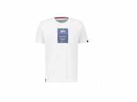 Alpha Industries T-Shirt ALPHA INDUSTRIES Men - T-Shirts Rainbow Reflective...