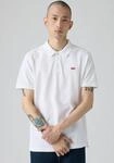 Poloshirt LEVI'S "LE NEW LEVIS HM POLO", Herren, Gr. S, wei&szlig;, Piqu&eacute;, Obermaterial: