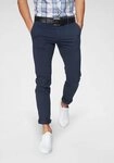 Jack & Jones Chinohose JJIMARCO mit Badge und hohem Tragekomfort unifarben, modisch,