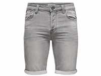 ONLY Shorts grau regular (1-tlg)