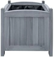 vidaXL Hochbeet, Garten-Hochbeete 2 Stk. 30x30x30 cm Massivholz Tanne