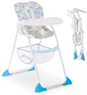 Hauck Hochstuhl Sitn Fold - Circles Multi, Kinderhochstuhl ab 6 Monate bis 15 kg mit