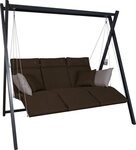 Angerer Freizeitm&ouml;bel Hollywoodschaukel Relax, 3-Sitzer, inkl. Auflagen und