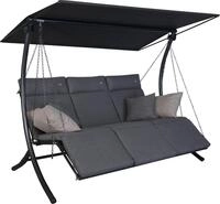 Angerer Freizeitm&ouml;bel Hollywoodschaukel Swing Smart stone, 3-Sitzer,...
