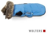 Wolters Hundemantel Parka mit Fellkragen riverside blue