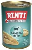 Rinti Singlefleisch Pansen Pur 400 g - 12 St&uuml;ck, Nassfutter f&uuml;r: Hund