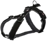TRIXIE Hunde-Geschirr Premium Trekking Geschirr - schwarz/grafit - 70&ndash;85 cm/25 mm,