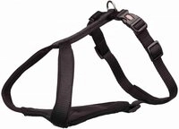 TRIXIE Hunde-Geschirr Hundegeschirr Premium Y-Geschirr, Polyester schwarz XL-XXL | 95