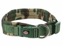 TRIXIE Hunde-Halsband Premium Halsband mit Neopren camouflage/waldgrün