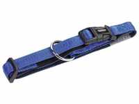 Nobby Hunde-Halsband Halsband Soft Grip blau Verstellmöglichkeit: 25-35 cm /...