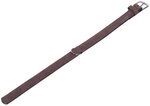 Nobby Hunde-Halsband Halsband Velours braun (Root)