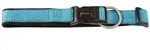Wolters Hunde-Halsband Halsband Soft & Safe reflektierend aqua/schwarz schwarz