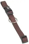 HURTTA Hunde-Halsband Halsband "Classic", braun, XXS, Nylon braun 13-20cm | 1 cm