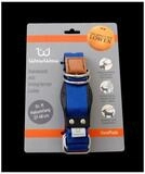WowWow Hunde-Halsband WowWow Hundehalsband mit integrierter Leine Gr&ouml;&szlig;e S Blau,