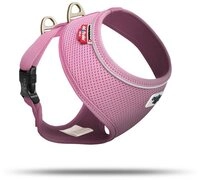 Curli Hunde-Geschirr Basic Geschirr Air-Mesh pink