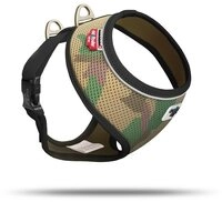 Curli Hunde-Geschirr Basic Geschirr Air-Mesh camo