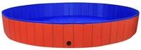 vidaXL Hundepool, Pool Faltbar Rot 300x40 cm PVC