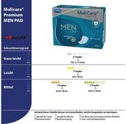 PAUL HARTMANN AG Inkontinenz-Einlage MoliCare&reg; Premium Men Pad 2 Tropfen (8) x12