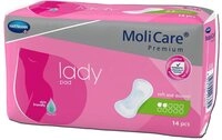PAUL HARTMANN AG Inkontinenz-Einlage Hartmann MoliCare Premium lady pad 2 Tropfen