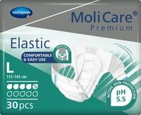 PAUL HARTMANN AG Inkontinenzslip MoliCare Premium Elastic 5 Tropfen, L, Packung