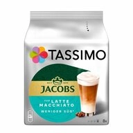 TASSIMO Kaffee Typ Latte Macchiato Weniger S&uuml;&szlig;, 8 Portionen