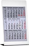G&Uuml;SS Kalender Wandkalender 3-Monats-Tischkalender 10,5 x 23cm Edelstahl 2027