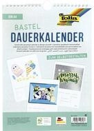 Glorex Collegeblock Glorex Dauerkalender Selbergestalten A4 wei&szlig;