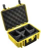 B&W International Fotorucksack B&W Case Type 1000 RPD gelb mit Facheinteilung