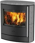 Fireplace Kaminofen &raquo;Adamis Speckstein&laquo;, 8,1 kW, Zeitbrand, wei&szlig;e