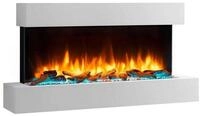 Balderia Elektrokamin Ignis, 3D-Flammeneffekt, LED-Beleuchtung, Fernbedienung,...