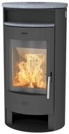 Fireplace Kaminofen Fireplace Jakarta Speckstein Kaminofen Stahl Schwarz R6760, 6 kW