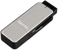 Hama Speicherkartenleser USB 3.0 Kartenleser HAMA SD/microSD Silber