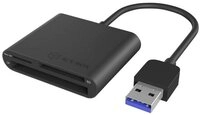 ICY BOX Speicherkartenleser USB 3 Kartenleser IB-CR301-U3, Aluminium Geh&auml;use