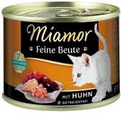 Miamor Feine Beute Huhn 185 g - 12 St&uuml;ck, Nassfutter f&uuml;r: Katze